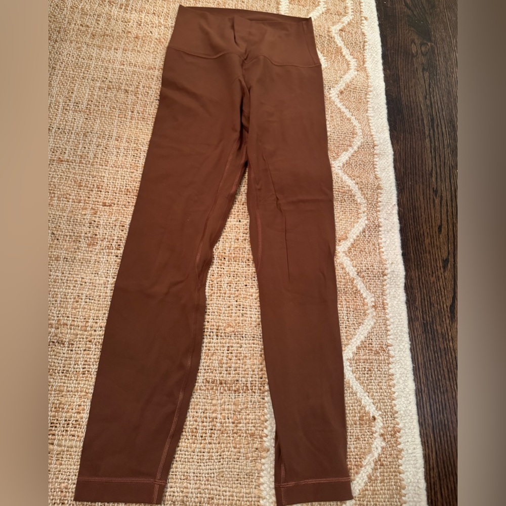 Lululemon Align High-Rise Pant 25” in Roasted Brown